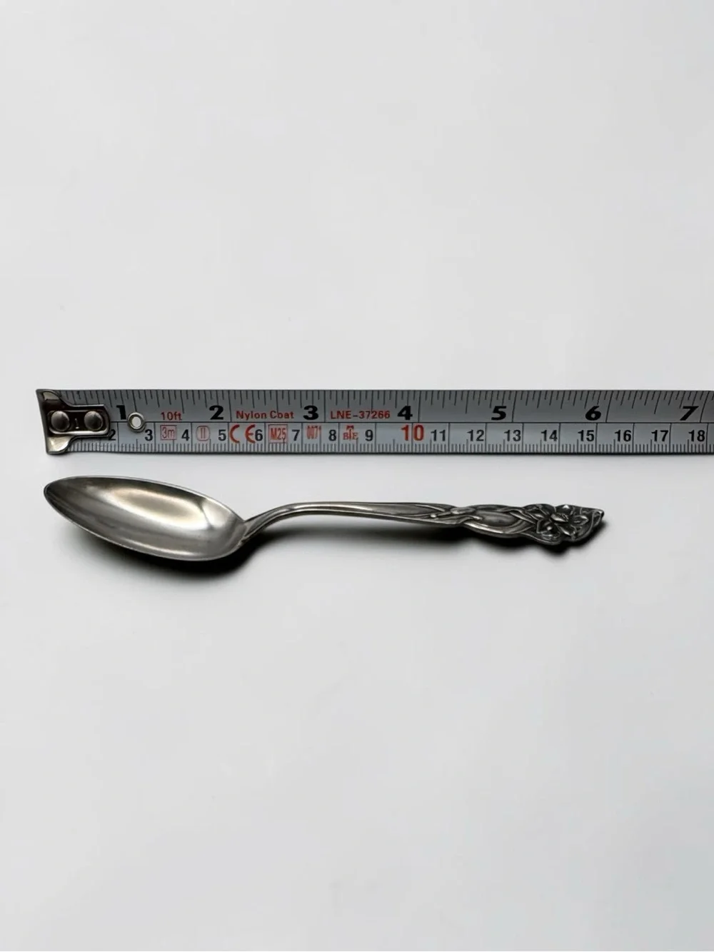 Antique Narcissus by Fessenden Sterling Silver 925 Spoon 5 7/8” Demitasse Floral